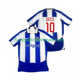 Fußballtrikots FC Porto DECO 10 2003 2004 Retro Kurzarm Heimtrikotsatz kaufen
